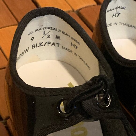 [LIKE NEW] Black Tempo by Leo's Tap Shoes for Toddler 9 1/2 M H7 - Picture 7 of 8
